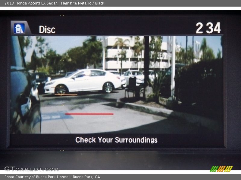 Hematite Metallic / Black 2013 Honda Accord EX Sedan