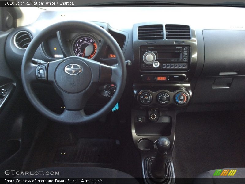 Super White / Charcoal 2010 Scion xD
