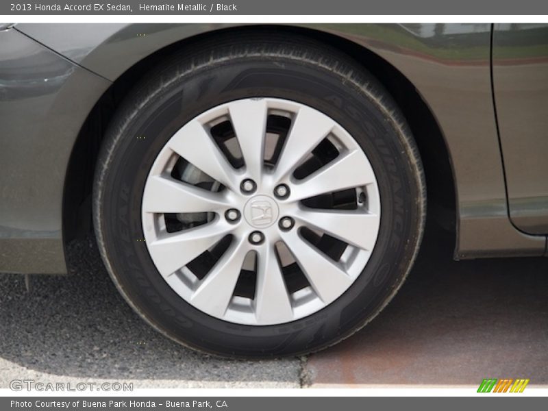 Hematite Metallic / Black 2013 Honda Accord EX Sedan