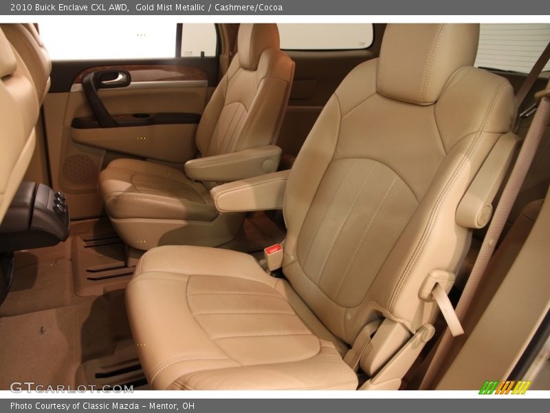 Gold Mist Metallic / Cashmere/Cocoa 2010 Buick Enclave CXL AWD