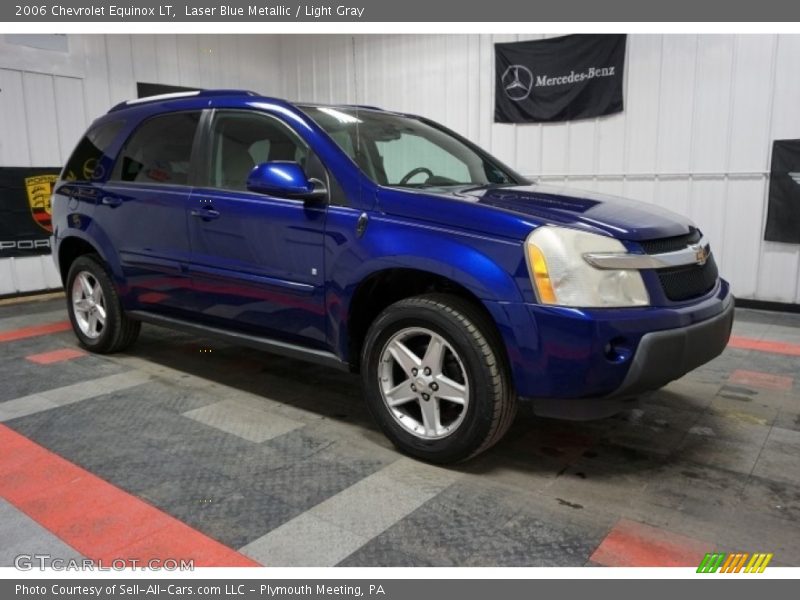 Laser Blue Metallic / Light Gray 2006 Chevrolet Equinox LT