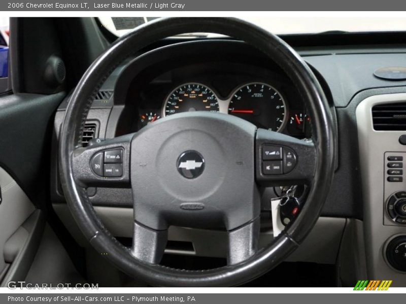 Laser Blue Metallic / Light Gray 2006 Chevrolet Equinox LT