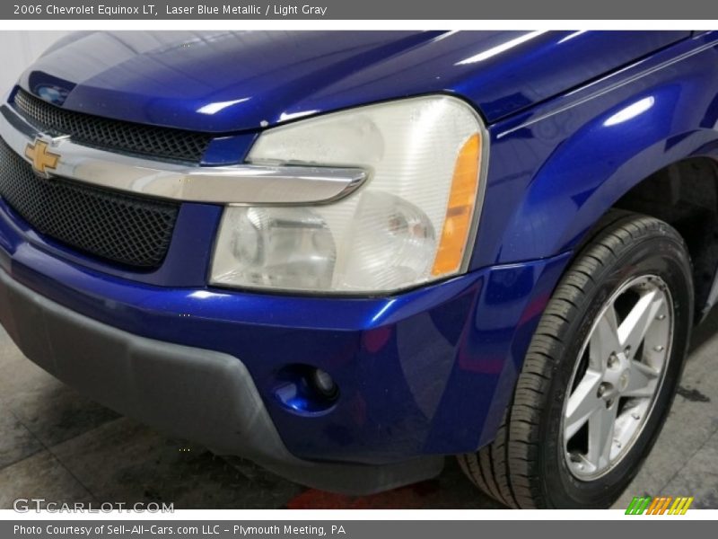 Laser Blue Metallic / Light Gray 2006 Chevrolet Equinox LT