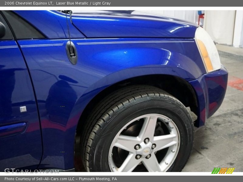 Laser Blue Metallic / Light Gray 2006 Chevrolet Equinox LT