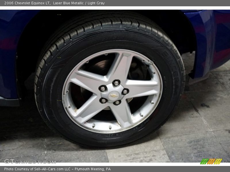 Laser Blue Metallic / Light Gray 2006 Chevrolet Equinox LT