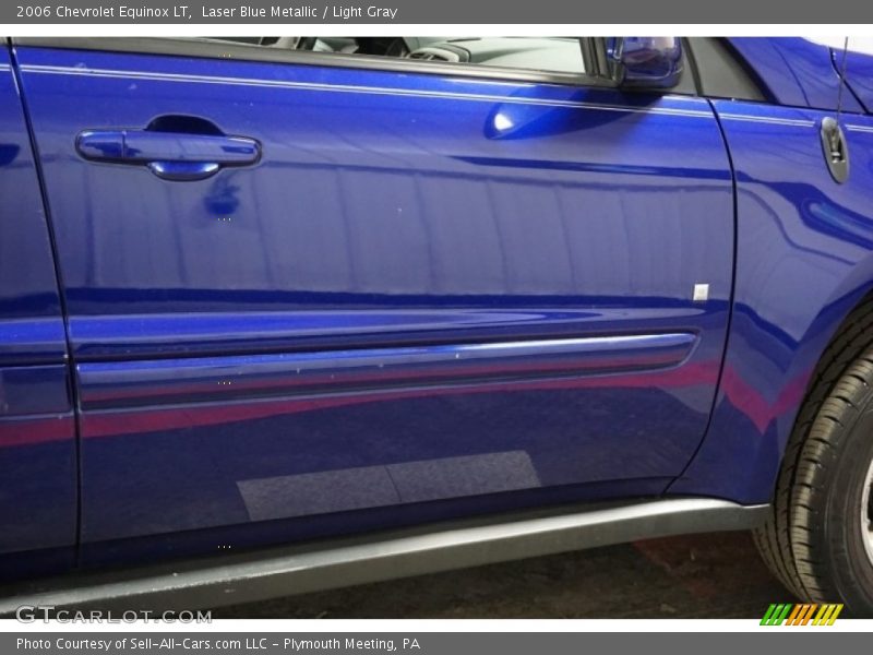 Laser Blue Metallic / Light Gray 2006 Chevrolet Equinox LT