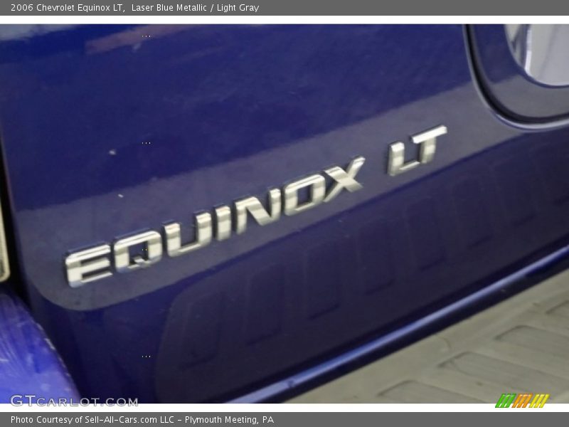 Laser Blue Metallic / Light Gray 2006 Chevrolet Equinox LT