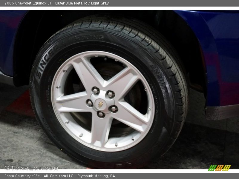 Laser Blue Metallic / Light Gray 2006 Chevrolet Equinox LT