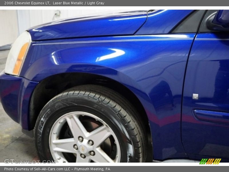 Laser Blue Metallic / Light Gray 2006 Chevrolet Equinox LT