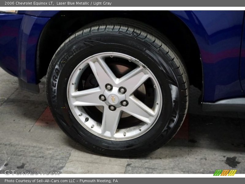 Laser Blue Metallic / Light Gray 2006 Chevrolet Equinox LT