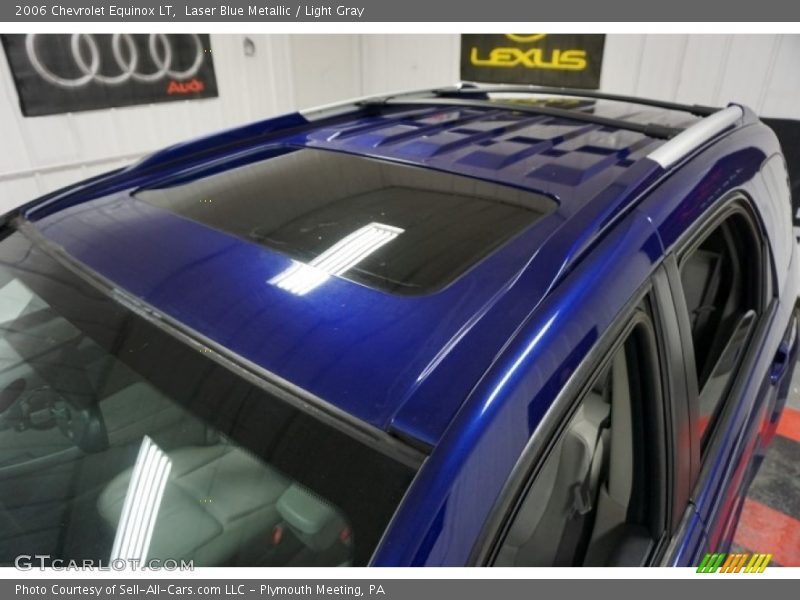 Laser Blue Metallic / Light Gray 2006 Chevrolet Equinox LT