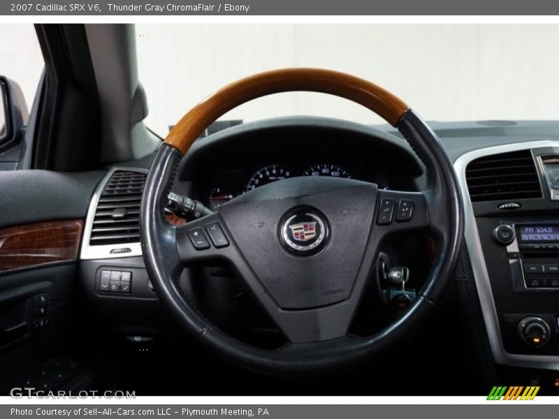 Thunder Gray ChromaFlair / Ebony 2007 Cadillac SRX V6