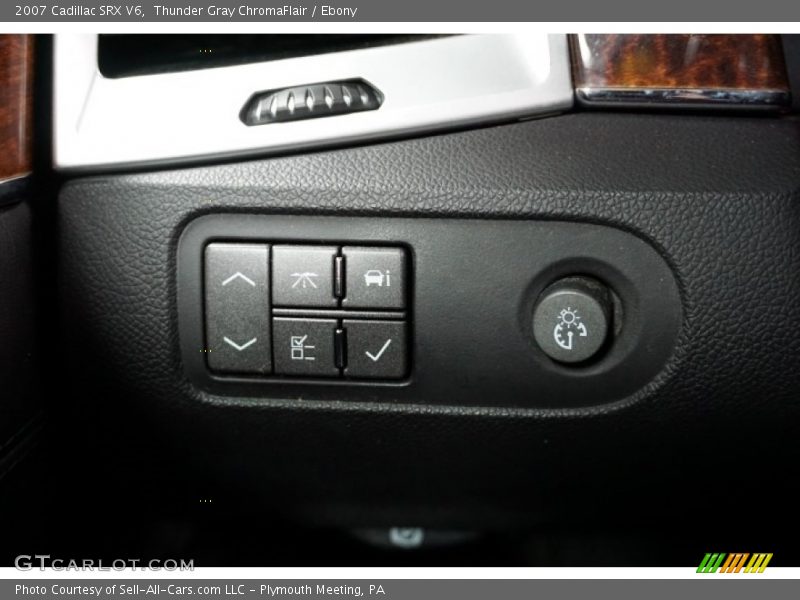 Thunder Gray ChromaFlair / Ebony 2007 Cadillac SRX V6