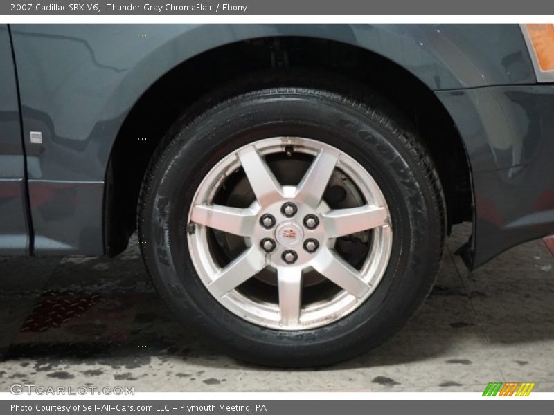 Thunder Gray ChromaFlair / Ebony 2007 Cadillac SRX V6