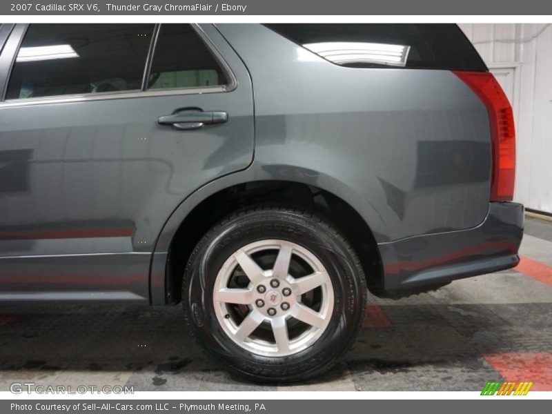 Thunder Gray ChromaFlair / Ebony 2007 Cadillac SRX V6