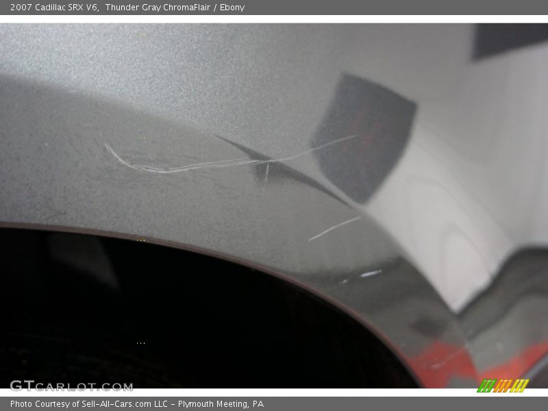 Thunder Gray ChromaFlair / Ebony 2007 Cadillac SRX V6