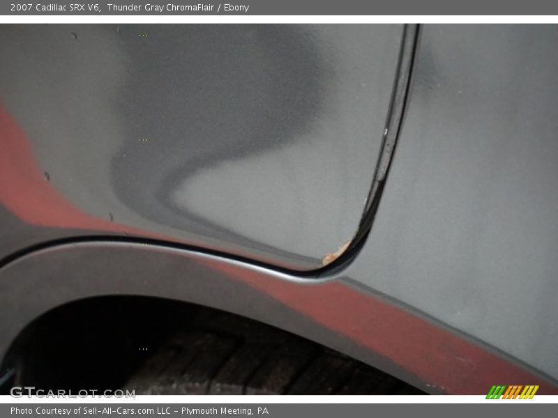 Thunder Gray ChromaFlair / Ebony 2007 Cadillac SRX V6