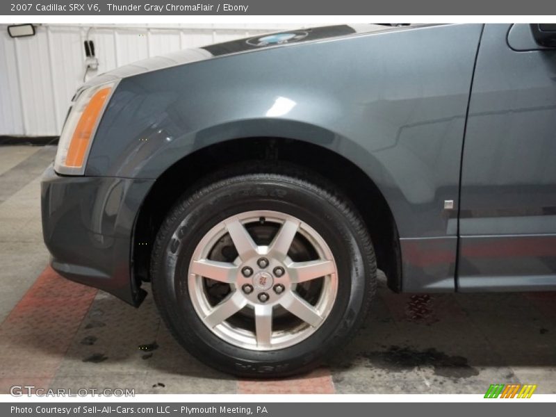 Thunder Gray ChromaFlair / Ebony 2007 Cadillac SRX V6