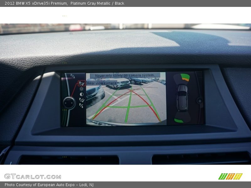 Platinum Gray Metallic / Black 2012 BMW X5 xDrive35i Premium