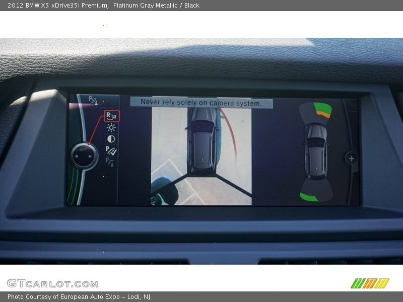 Platinum Gray Metallic / Black 2012 BMW X5 xDrive35i Premium