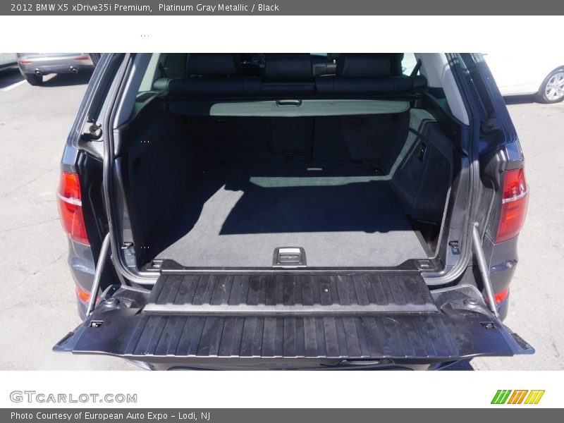 Platinum Gray Metallic / Black 2012 BMW X5 xDrive35i Premium