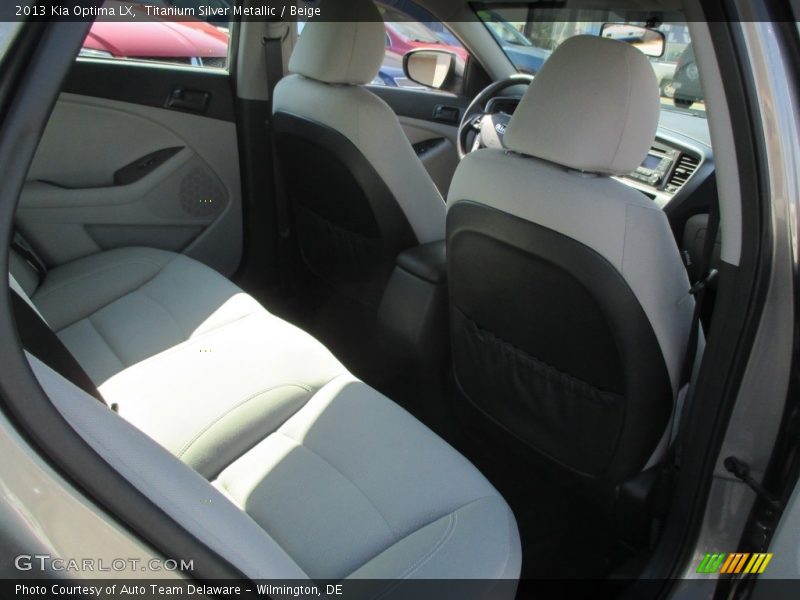 Titanium Silver Metallic / Beige 2013 Kia Optima LX