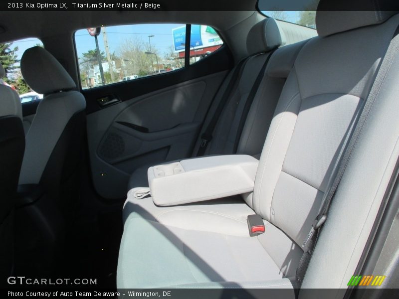 Titanium Silver Metallic / Beige 2013 Kia Optima LX