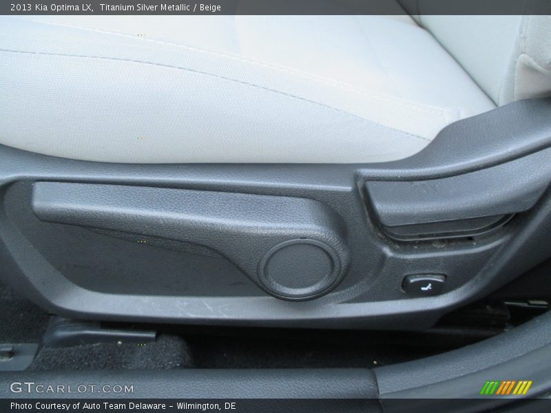 Titanium Silver Metallic / Beige 2013 Kia Optima LX
