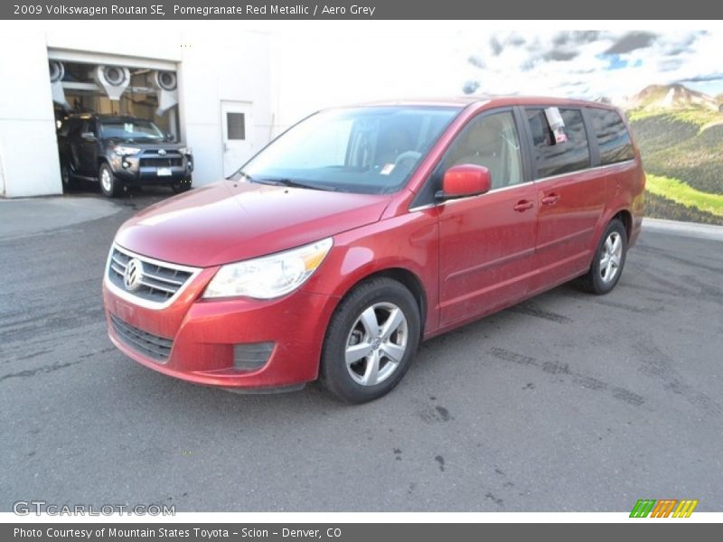 Pomegranate Red Metallic / Aero Grey 2009 Volkswagen Routan SE