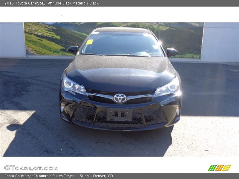 Attitude Black Metallic / Black 2015 Toyota Camry SE