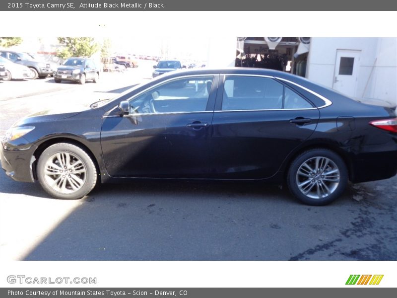 Attitude Black Metallic / Black 2015 Toyota Camry SE