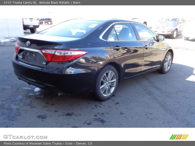 Attitude Black Metallic / Black 2015 Toyota Camry SE