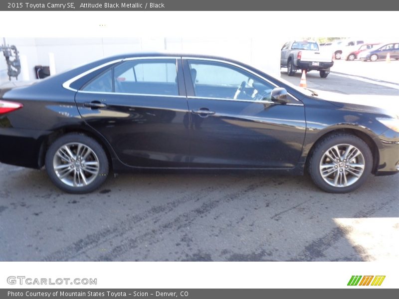Attitude Black Metallic / Black 2015 Toyota Camry SE