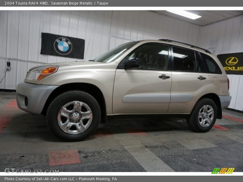 Savannah Beige Metallic / Taupe 2004 Toyota RAV4 4WD