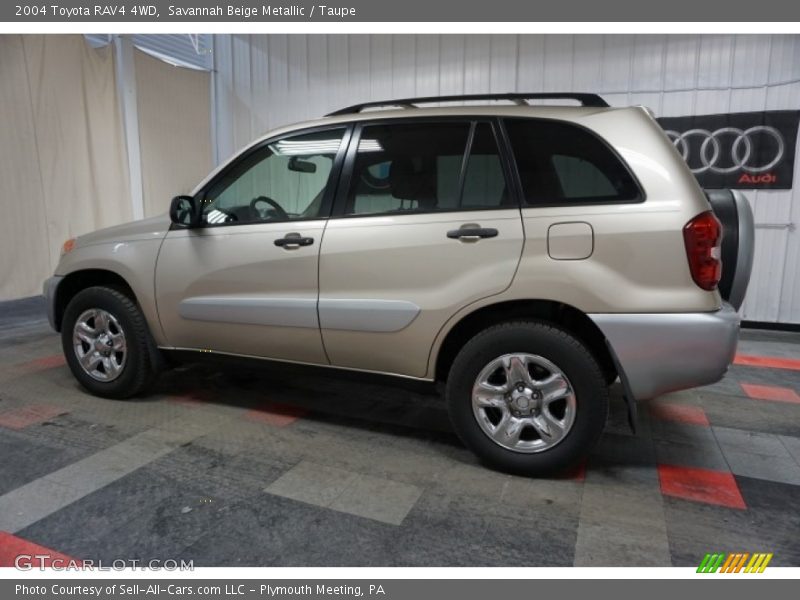 Savannah Beige Metallic / Taupe 2004 Toyota RAV4 4WD