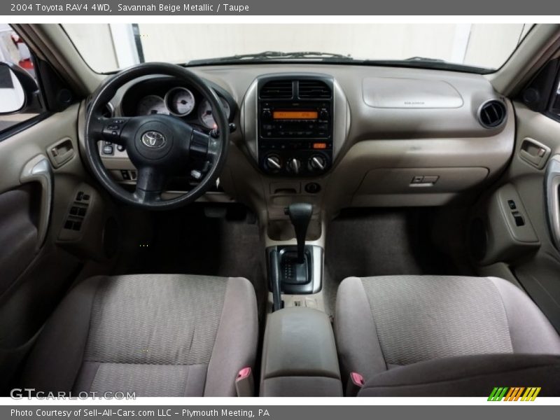 Savannah Beige Metallic / Taupe 2004 Toyota RAV4 4WD