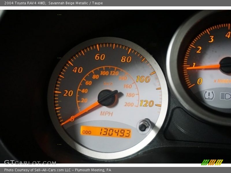 Savannah Beige Metallic / Taupe 2004 Toyota RAV4 4WD