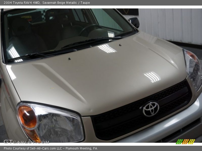 Savannah Beige Metallic / Taupe 2004 Toyota RAV4 4WD