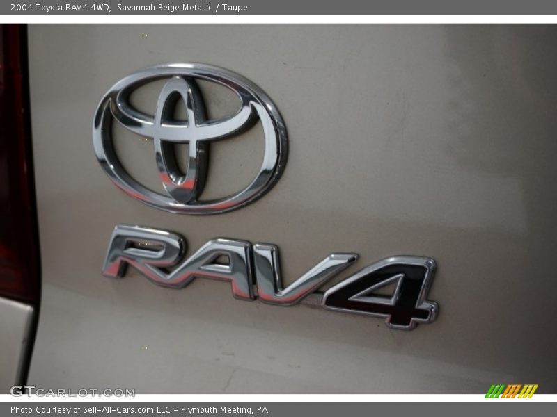Savannah Beige Metallic / Taupe 2004 Toyota RAV4 4WD