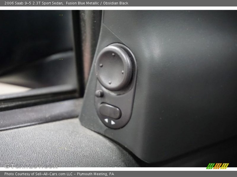 Fusion Blue Metallic / Obsidian Black 2006 Saab 9-5 2.3T Sport Sedan