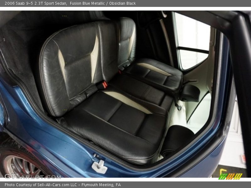 Fusion Blue Metallic / Obsidian Black 2006 Saab 9-5 2.3T Sport Sedan