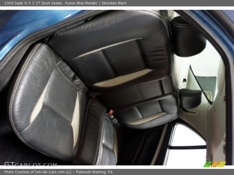 Fusion Blue Metallic / Obsidian Black 2006 Saab 9-5 2.3T Sport Sedan
