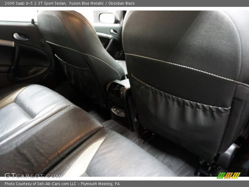 Fusion Blue Metallic / Obsidian Black 2006 Saab 9-5 2.3T Sport Sedan