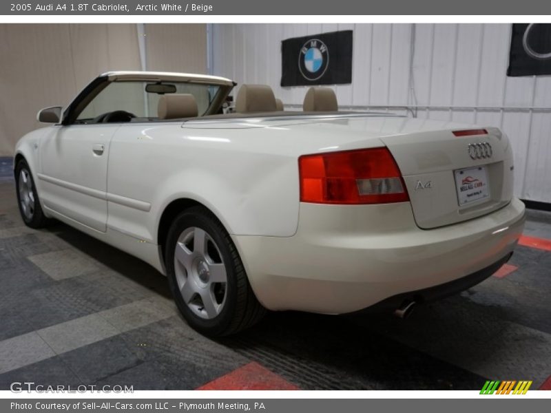 Arctic White / Beige 2005 Audi A4 1.8T Cabriolet