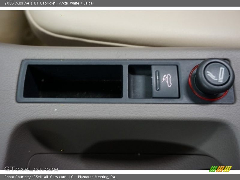 Arctic White / Beige 2005 Audi A4 1.8T Cabriolet