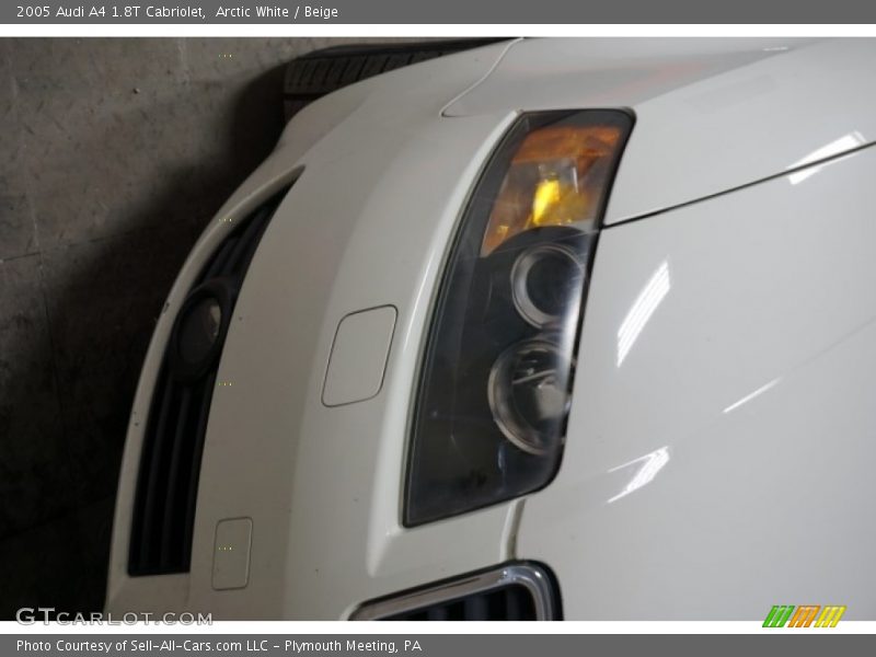 Arctic White / Beige 2005 Audi A4 1.8T Cabriolet