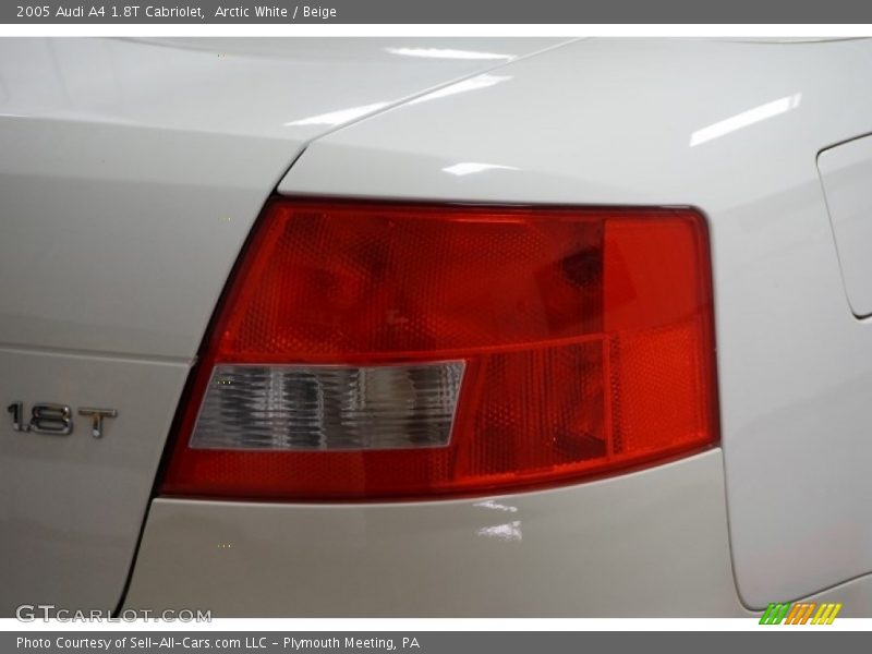 Arctic White / Beige 2005 Audi A4 1.8T Cabriolet