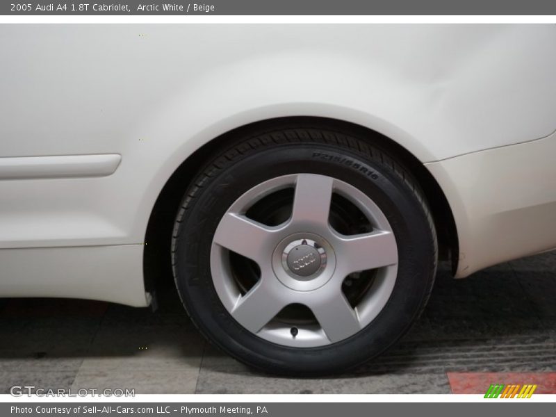 Arctic White / Beige 2005 Audi A4 1.8T Cabriolet