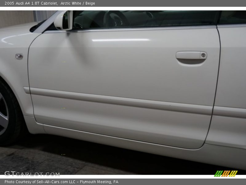 Arctic White / Beige 2005 Audi A4 1.8T Cabriolet