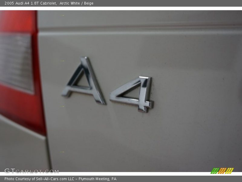 Arctic White / Beige 2005 Audi A4 1.8T Cabriolet